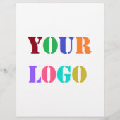 Aangepast bedrijf Logo Business Promotiebrochure Flyer (Achterkant)