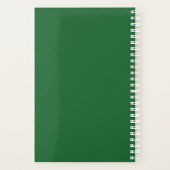 Aangepast bedrijf Logo Business Promotion Green Planner (Achterkant)