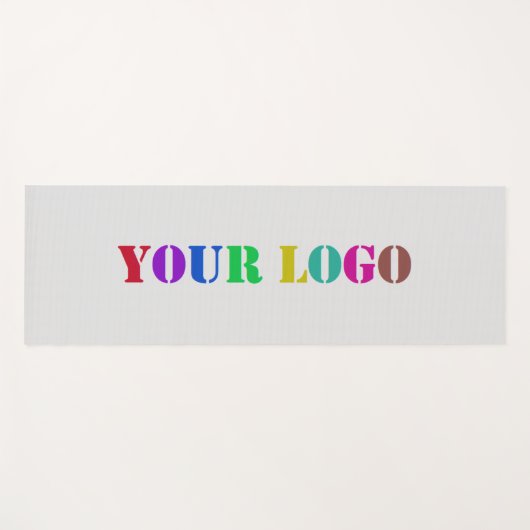 Aangepast bedrijf Logo Business promotionele yogam Yogamat (Voorkant (horizontaal))