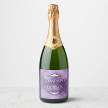Aangepast bedrijf Logo Champagne Label