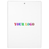 Aangepast Bedrijf Logo en Tekst Bedrijfs Klembord (Achterkant)