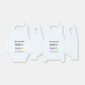 Aangepast bedrijf Logo en tekst zakelijke gunst va Bedankdoosjes (Uitgevouwen)