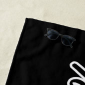 Aangepast bedrijf Logo gebruik eigen bedrijf Logo  Strandlaken (In situ)