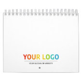 Aangepast Bedrijf Logo Kantoor Foto Kalender (Hoes)