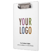 Aangepast Bedrijf Logo Klembord Acryl Promotie (Links)