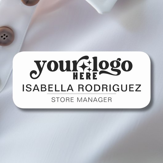 Aangepast bedrijf Logo Magnetische bevestigingsmid Naamplaatje