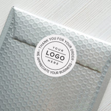 Aangepast bedrijf Logo met merk Bedankt