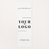 Aangepast bedrijf Logo Persoonlijke Yoga Mat (Voorkant)