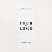 Aangepast bedrijf Logo Persoonlijke Yoga Mat (Achterkant)
