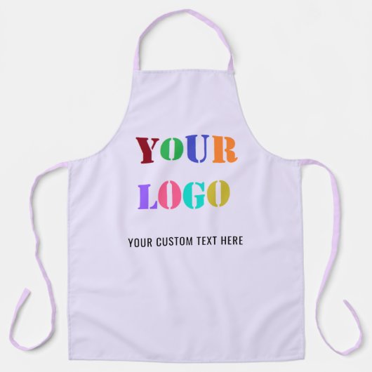 Aangepast Bedrijf Logo Promotioneel Zakelijk Schor Schort (Voorkant)