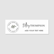 Aangepast bedrijf Logo Script Monogram