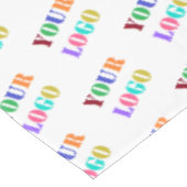 Aangepast bedrijf Logo Tablecloth aangepast Tafelkleed (Gekanteld)