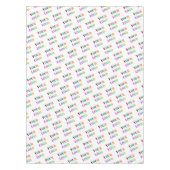 Aangepast bedrijf Logo Tablecloth aangepast Tafelkleed (Voorkant)