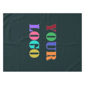 Aangepast bedrijf Logo tafelkleed - Kies kleur (Voorkant (Horizontaal))