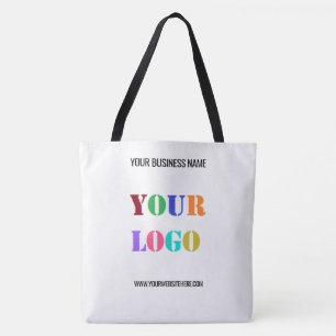 Aangepast bedrijf Logo Tekst Crossbody of Canvas t Tote Bag