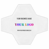 Aangepast bedrijf Logo Tekst gepersonaliseerd Voet Voetbal (Enkel)