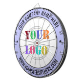Aangepast bedrijf Logo Tekst Gepersonaliseerde Dar Dartbord (Voorkant Rechts)