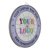 Aangepast bedrijf Logo Tekst Gepersonaliseerde Dar Dartbord (Voorkant Links)