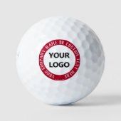 Aangepast bedrijf Logo Tekst Golfballen Stempels (Voorkant)
