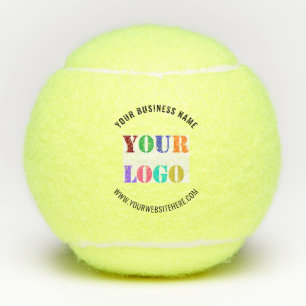 Aangepast Bedrijf Logo Tekst Promotionele Tennisba Tennisballen