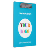 Aangepast bedrijf Logo Tekst uw zakelijke klembord (Rechts)