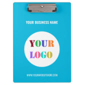 Aangepast bedrijf Logo Tekst uw zakelijke klembord (Voorkant)