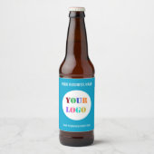 Aangepast bedrijf Logo Tekst Zakelijke flesetikett Bier Etiket (Voorkant)