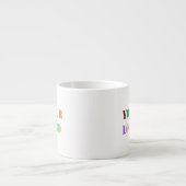 Aangepast bedrijf Logo Uw bedrijf Espresso Cup Espresso Kop (Voorkant)