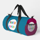 Aangepast bedrijf Logo Uw bedrijf kiest kleuren Plunjezak (Rechterhoek)