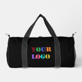 Aangepast bedrijf Logo Uw bedrijf Plunjezak (Voorkant)