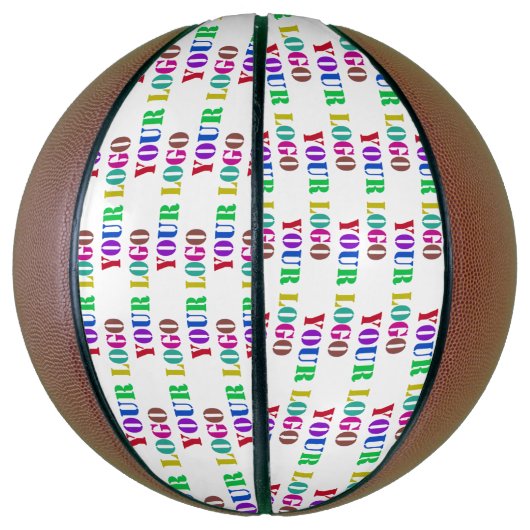 Aangepast bedrijf Logo Uw Business Basketbal Gift (Verticaal)