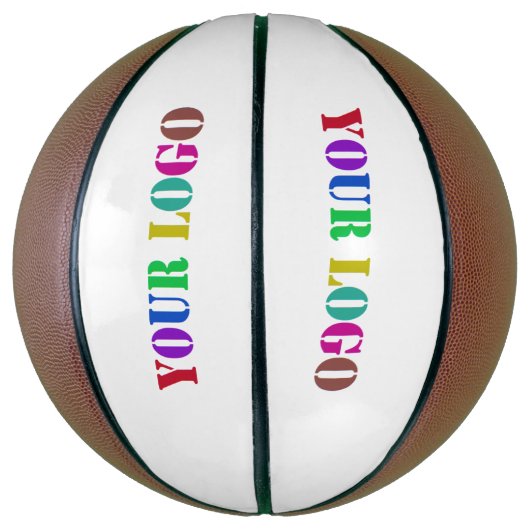 Aangepast bedrijf Logo Uw Business Basketbal Gift (Verticaal)