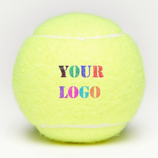 Aangepast bedrijf Logo Uw Business Tennisballen (Voorkant)