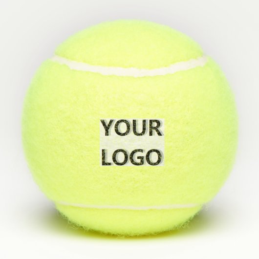 Aangepast bedrijf Logo Uw Business Tennisballen (Achterkant)