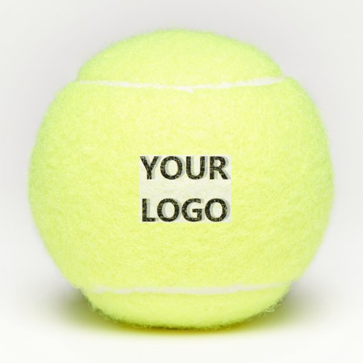 Aangepast bedrijf Logo Uw Business Tennisballen (Voorkant)
