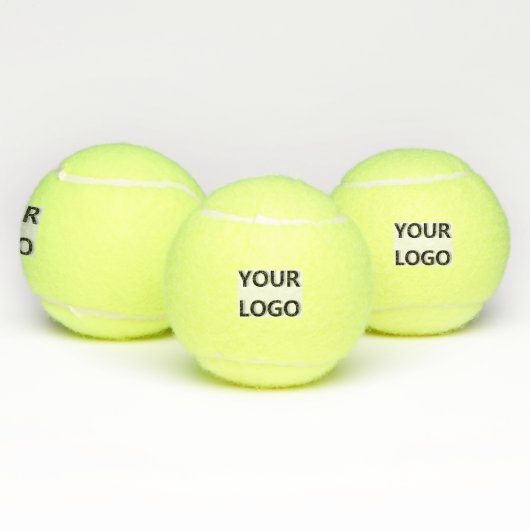 Aangepast bedrijf Logo Uw Business Tennisballen (Multi)