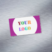 Aangepast bedrijf Logo Uw Visitekaartje magneet (Voorbeeld)