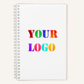 Aangepast bedrijf Logo Uw zakelijke Notitieboek (Voorkant)