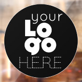 Aangepast bedrijf logo van Cut Company folie voor  Raamsticker (Vel 2)