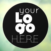 Aangepast bedrijf logo van Cut Company folie voor  Raamsticker (Vel 3)