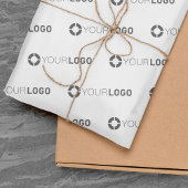 Aangepast bedrijf logo, wit merk tissuepapier