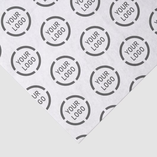 Aangepast bedrijf logo, wit merk tissuepapier (Detail)