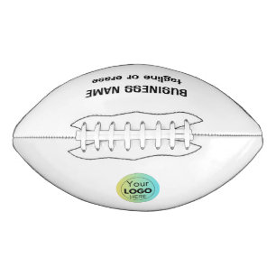 Aangepast Bedrijf Logo Zakelijk Promotie Football