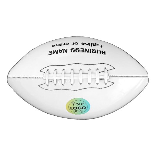 Aangepast Bedrijf Logo Zakelijk Promotie Football (Voorkant)