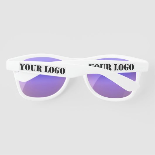 Aangepast bedrijf Logo Zonnebril Zakelijke promoti (Achterkant)