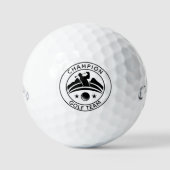 Aangepast bedrijf met Logo Golf Balls Golfballen (Voorkant)