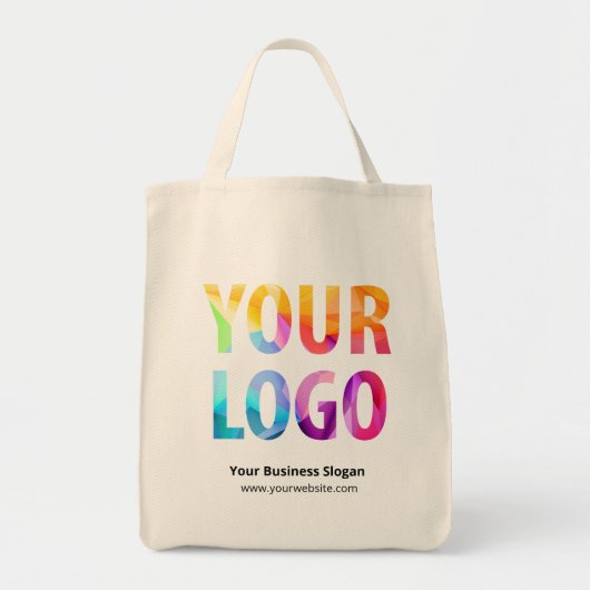 Aangepast bedrijf met Logo promotiemateriaal Tote Bag (Voorkant)