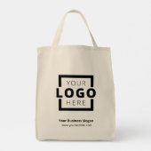 Aangepast bedrijf met Logo promotiemateriaal Tote Bag (Achterkant)