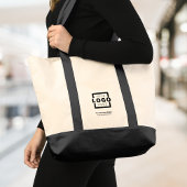 Aangepast bedrijf met Logo promotiemateriaal Tote Bag