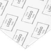 Aangepast bedrijf - Moderne zakelijke promotie Log Tafelkleed (Gekanteld)